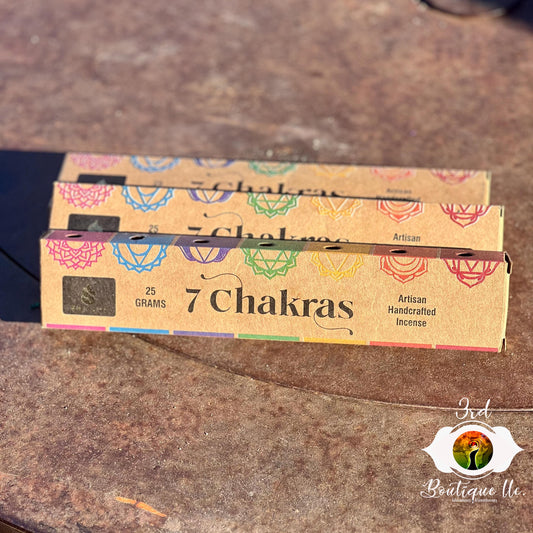 7 Chakras Incense Sticks