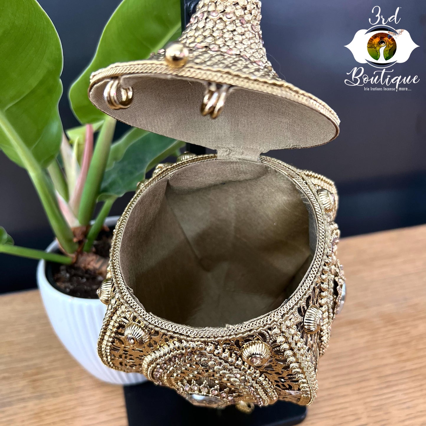 Abundance Brass Handmade Purse