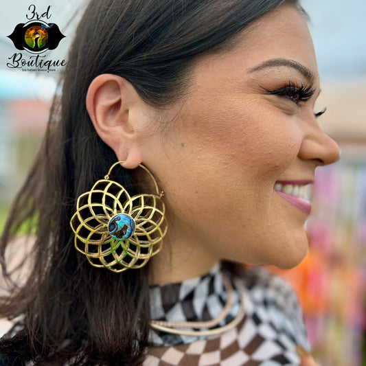 Flower of Life Earring