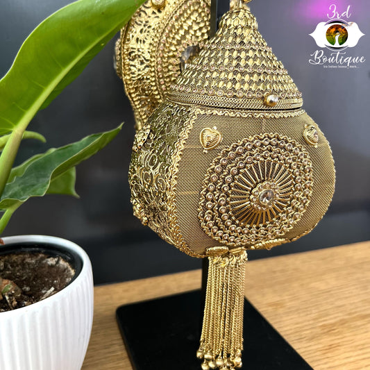 Abundance Brass Handmade Purse