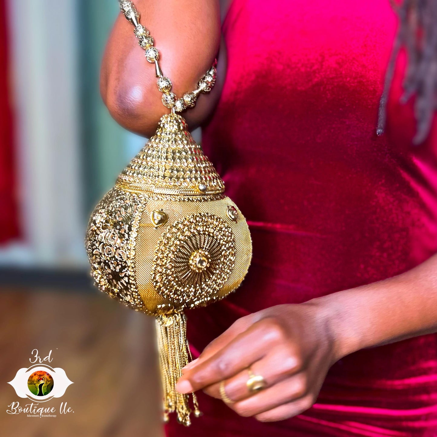 Abundance Brass Handmade Purse