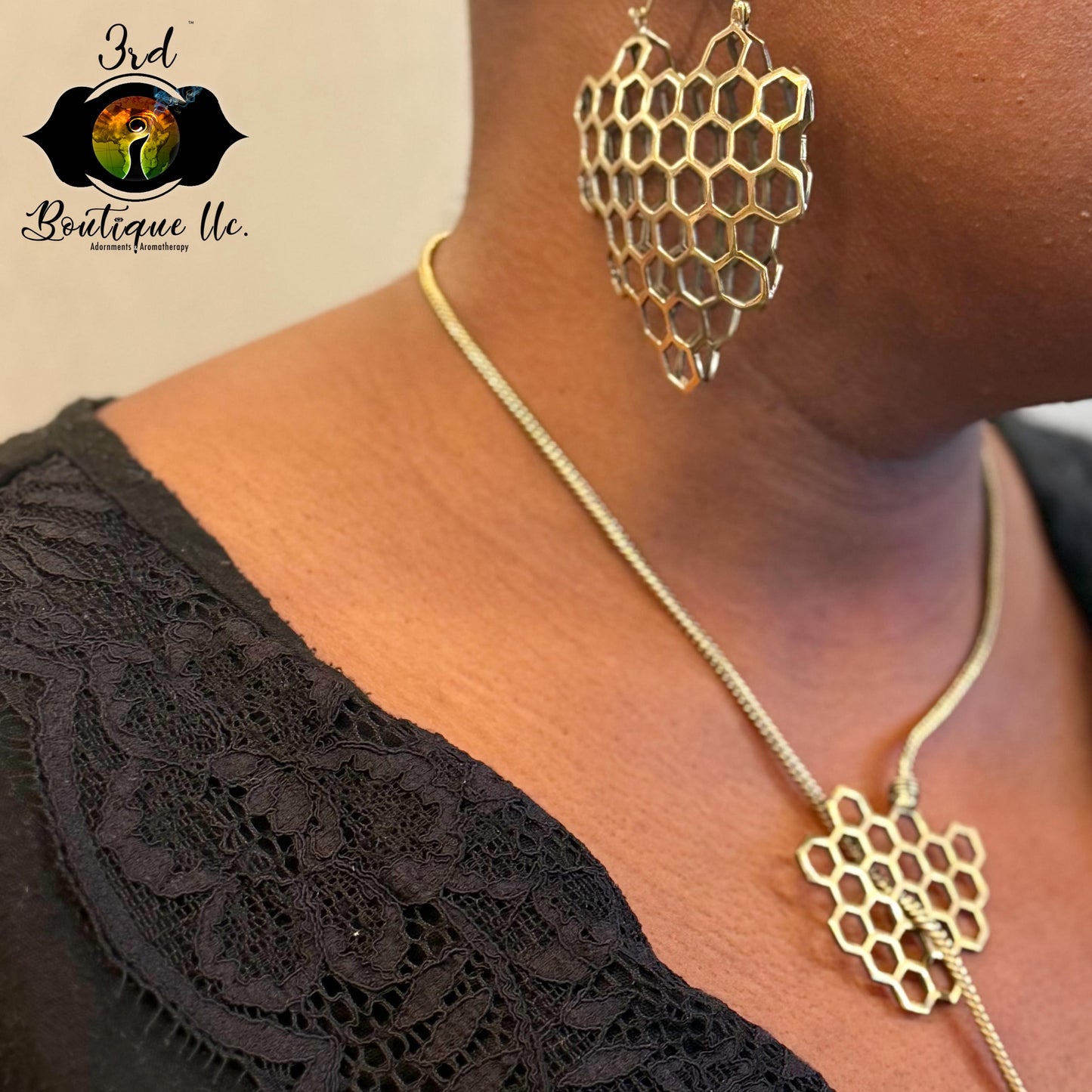 Honeycomb Divine Earrings