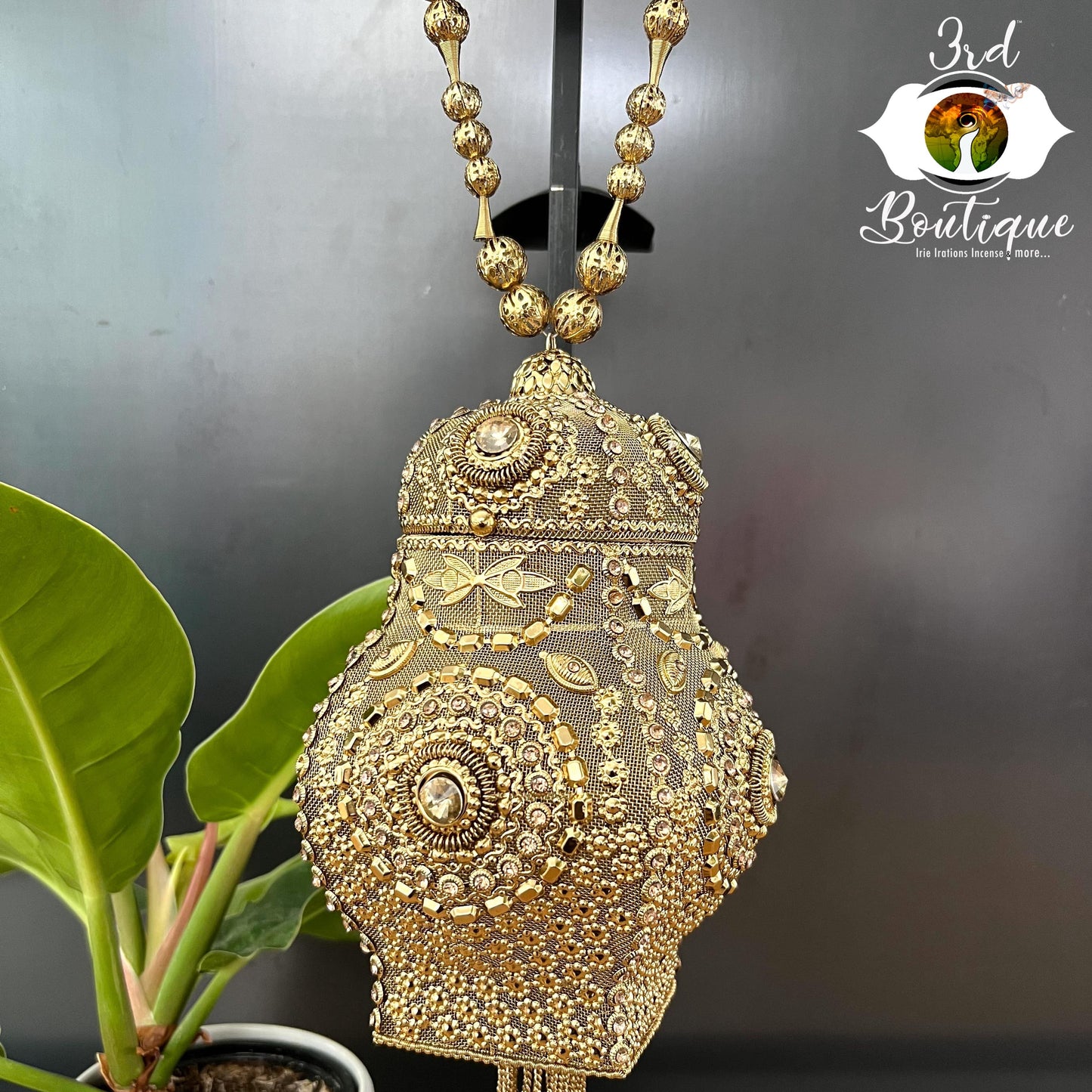 Abundance Brass Handmade Purse