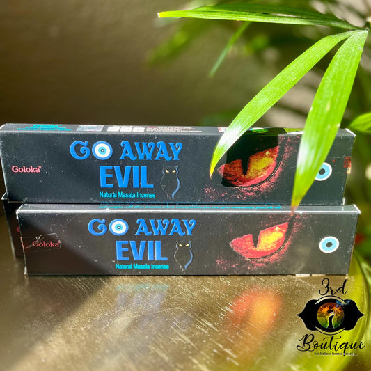 Go Away Evil Incense Sticks