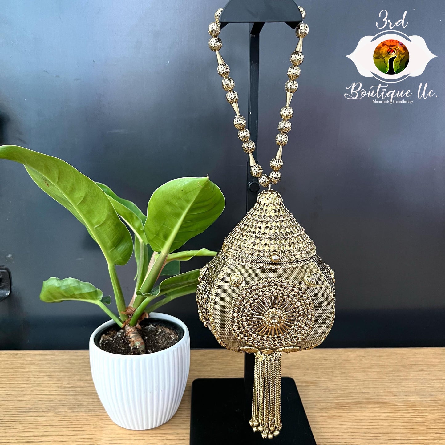 Abundance Brass Handmade Purse