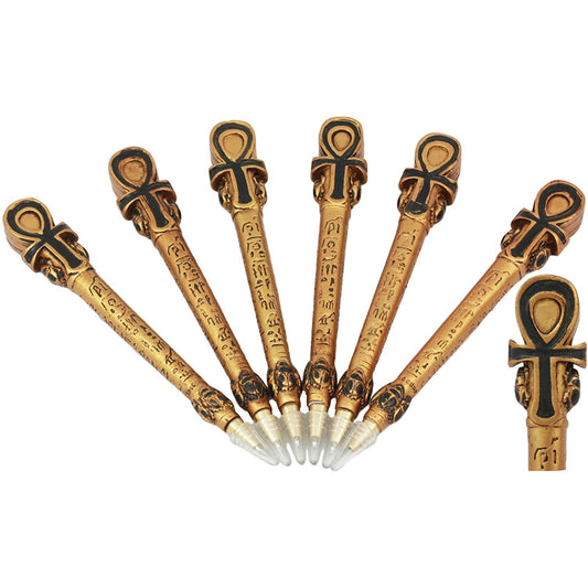 Kemetic Symbol Of Life Ankh Cross Ballpoint Pen
