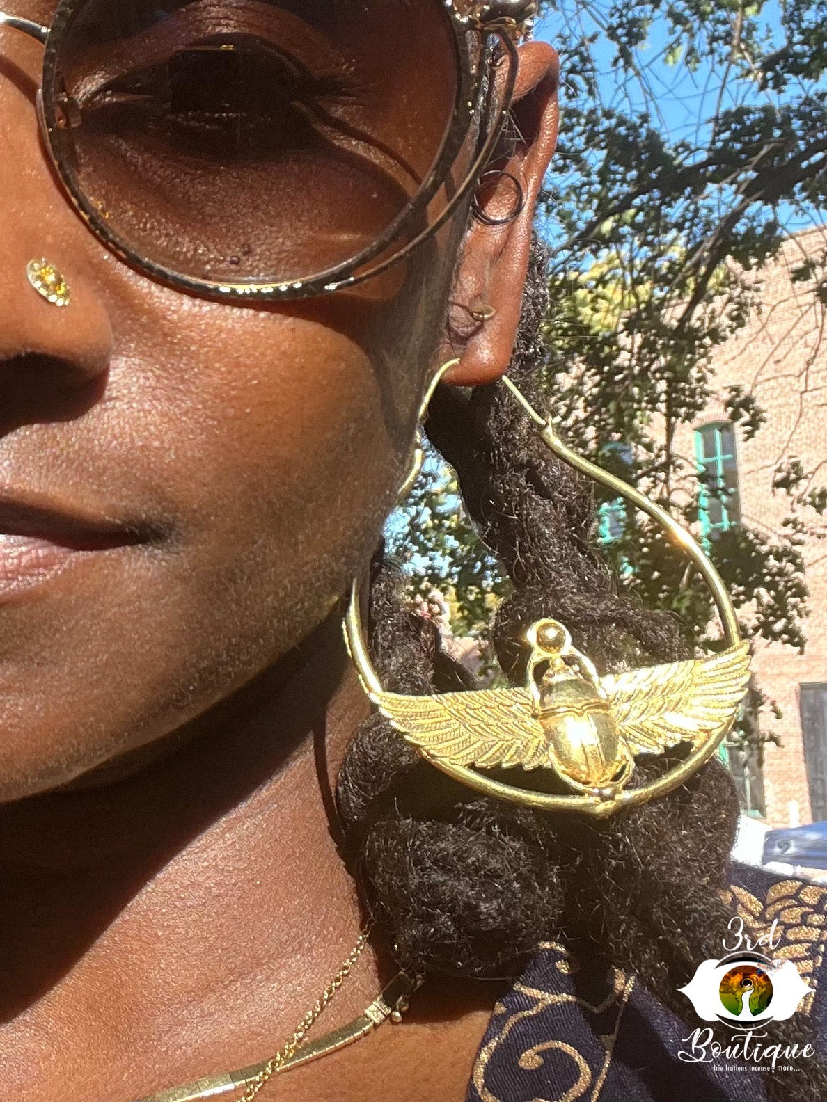 Scarab Hoops