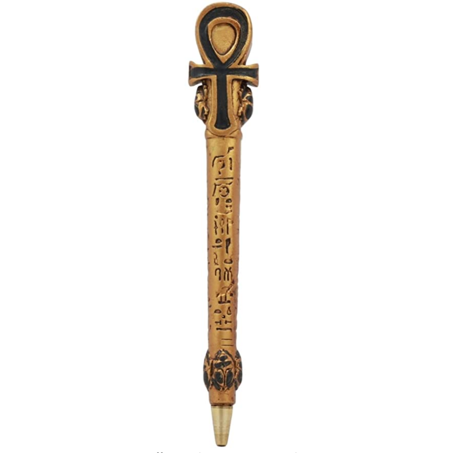 Kemetic Symbol Of Life Ankh Cross Ballpoint Pen