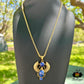 Rose Quarts Royal Scarab Necklace