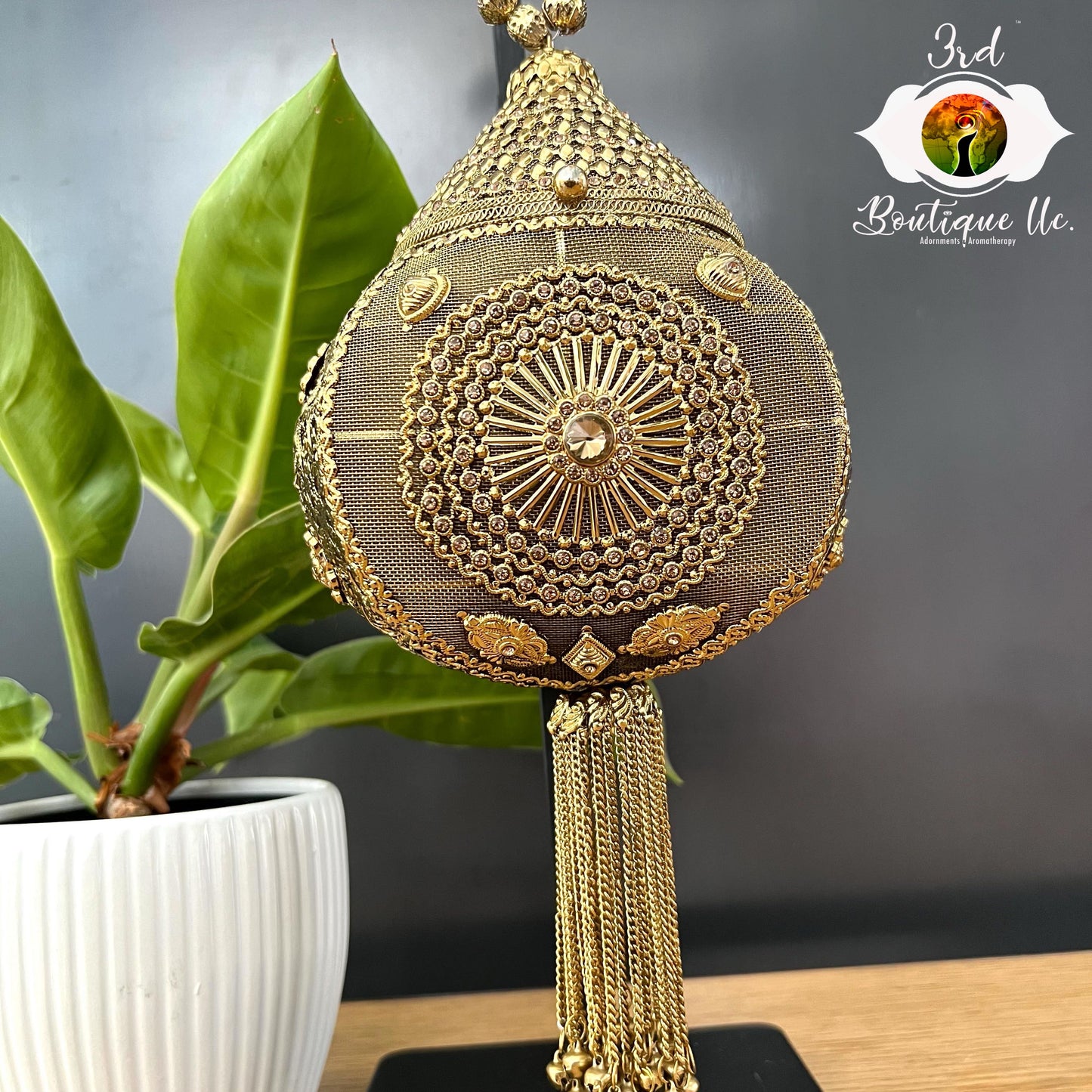 Abundance Brass Handmade Purse