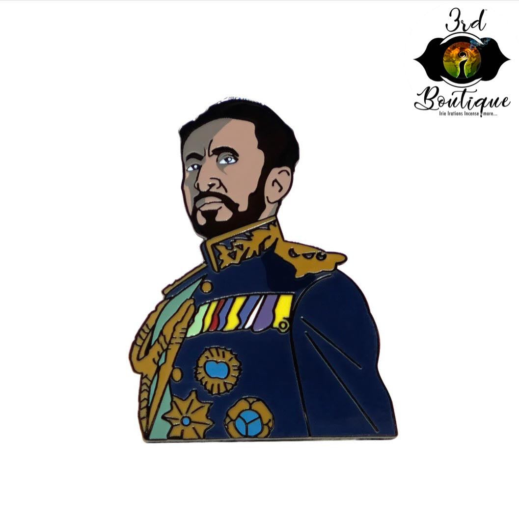 King Haile Selassie (HIM) Pin