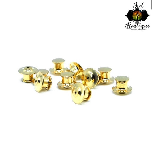 Pin backs