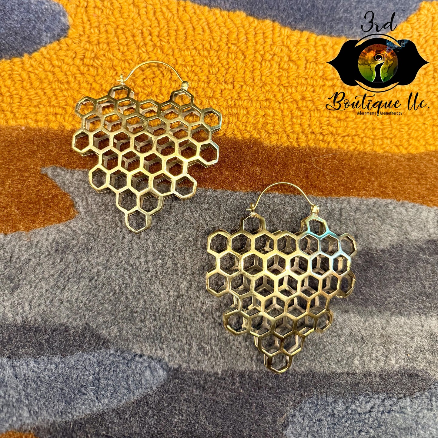 Honeycomb Divine Earrings
