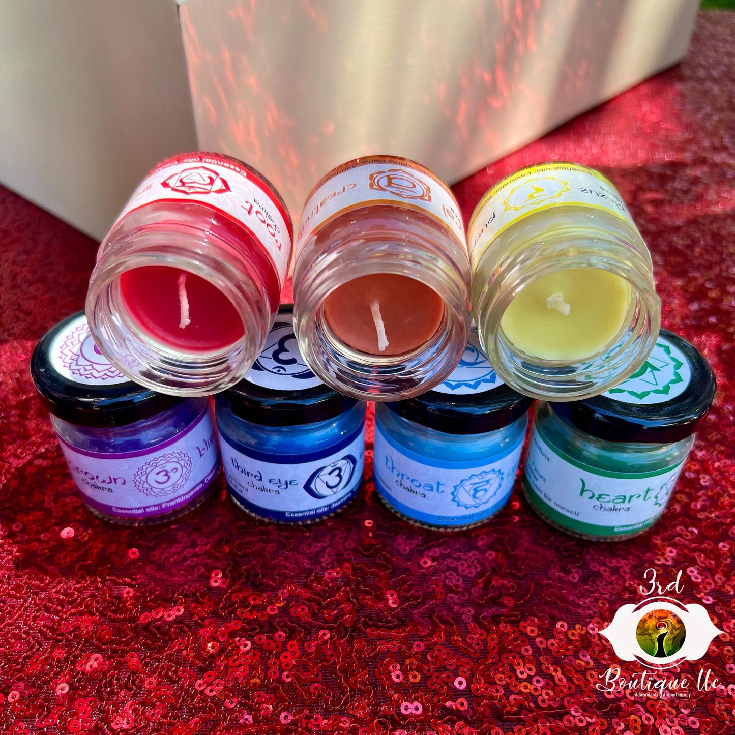 Chakra Candle Set