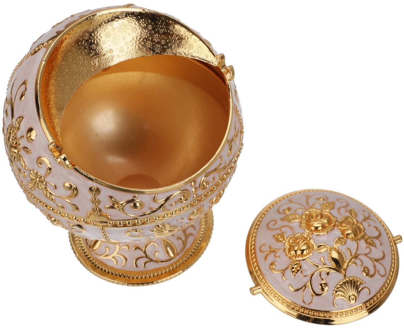  Imperial Vintage Ashtray | Pearl Pink & Gold