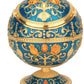  Imperial Vintage Ashtray | Turquoise & Gold