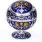  Imperial Vintage Ashtray | Royal Blue & Silver