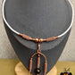 Shen Shungite Necklace with White Cable Wire | Copper