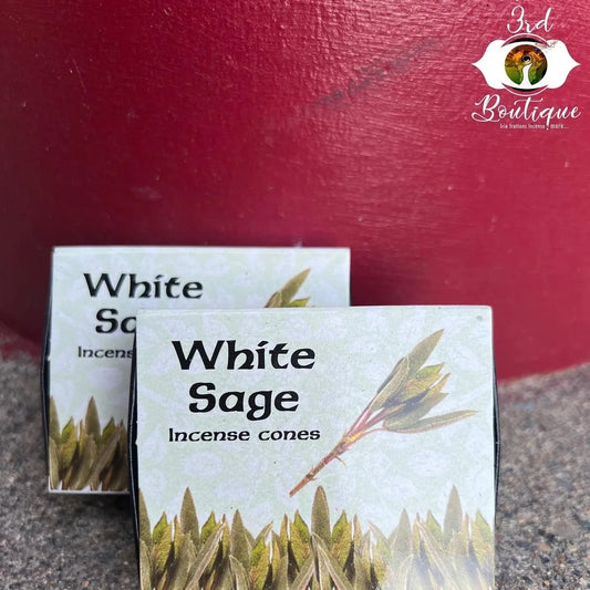 White Sage Cone Incense