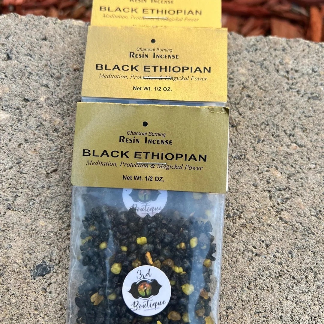 Black Ethiopian Resin Incense