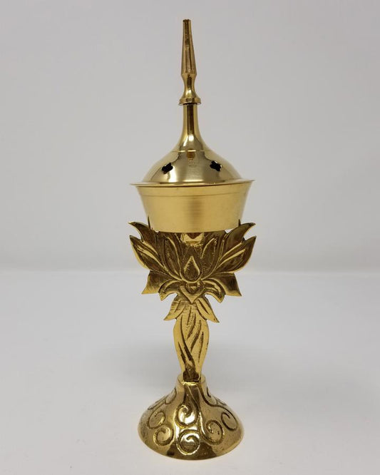 Lotus Brass Burner