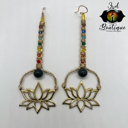 Lotus Alignment Chakra Ear Adornment